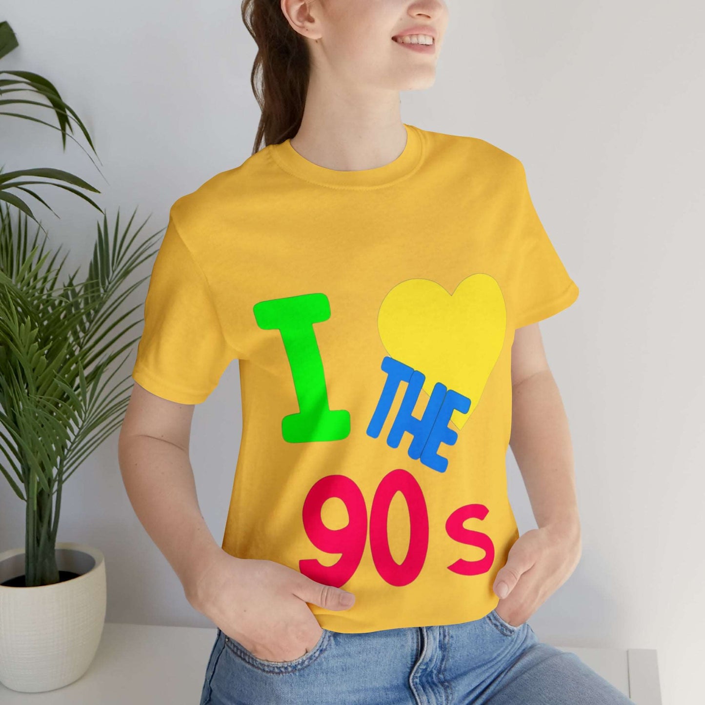 I LOVE THE 90S TSHIRT - Laser League Crafts