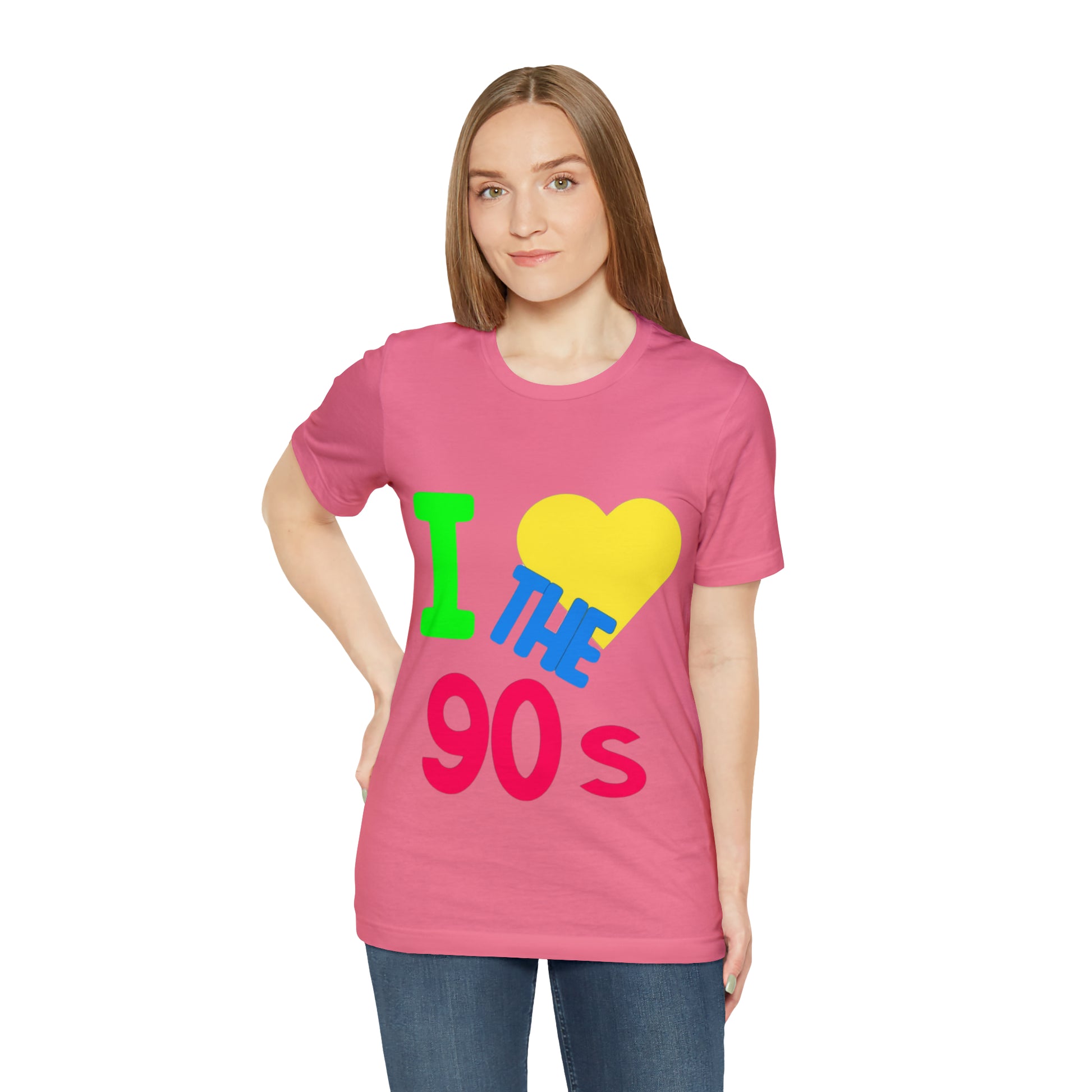 I LOVE THE 90S TSHIRT - Laser League Crafts