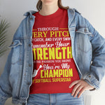 You're My Champion Softball T-Shirt - Laser League Crafts