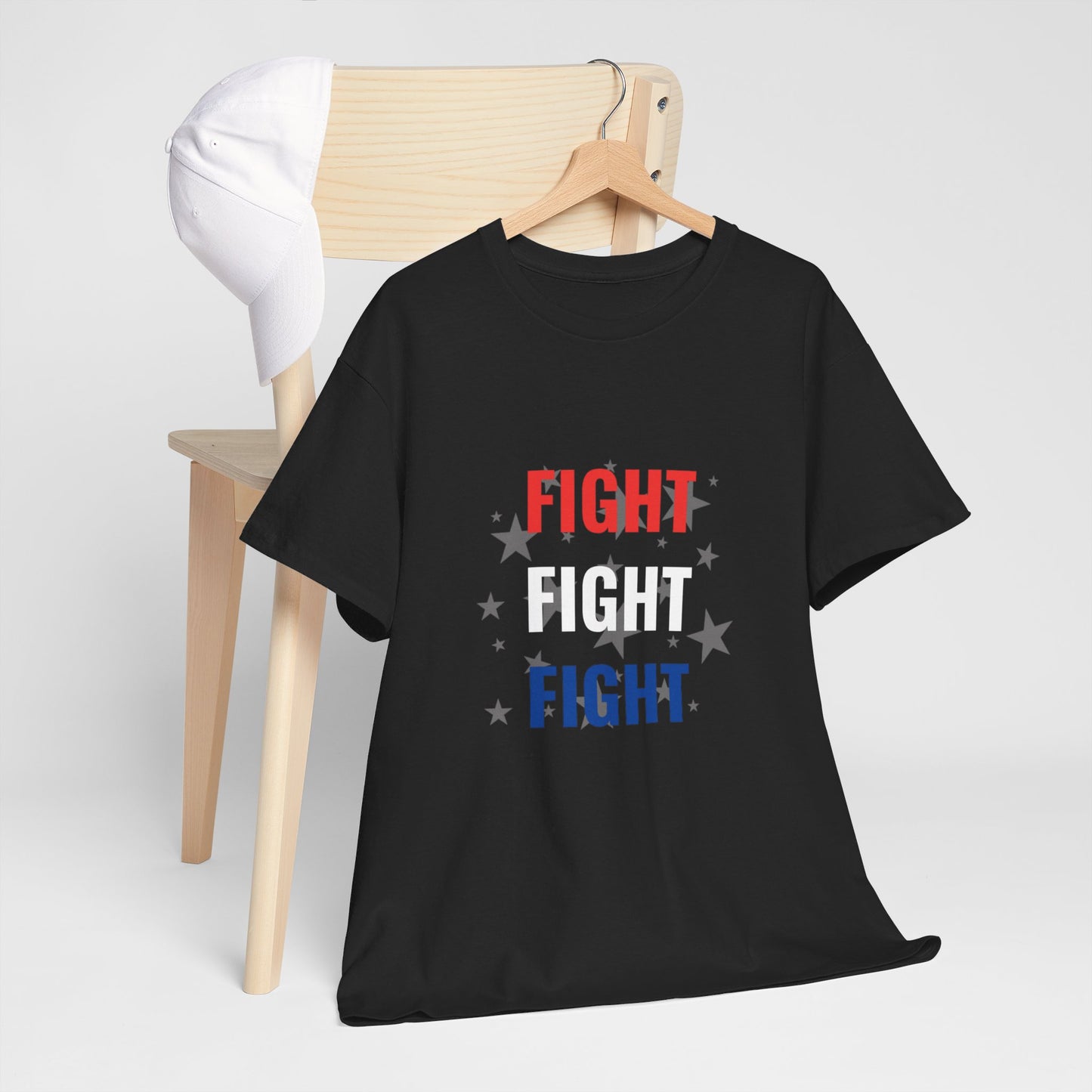 Patriotic "Fight, Fight, Fight" Trump-Inspired T-Shirt -