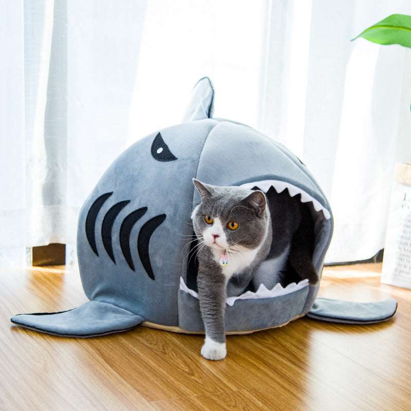 Shark SHAPE Pet Bed - Laser League Crafts