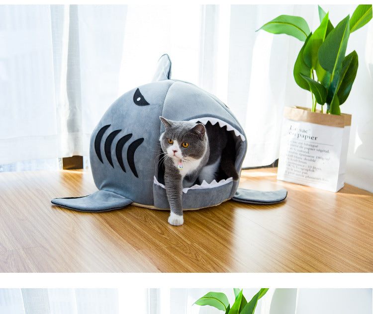 Shark SHAPE Pet Bed - Laser League Crafts