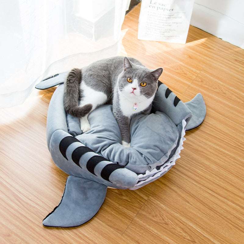 Shark SHAPE Pet Bed - Laser League Crafts