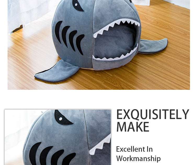 Shark SHAPE Pet Bed - Laser League Crafts