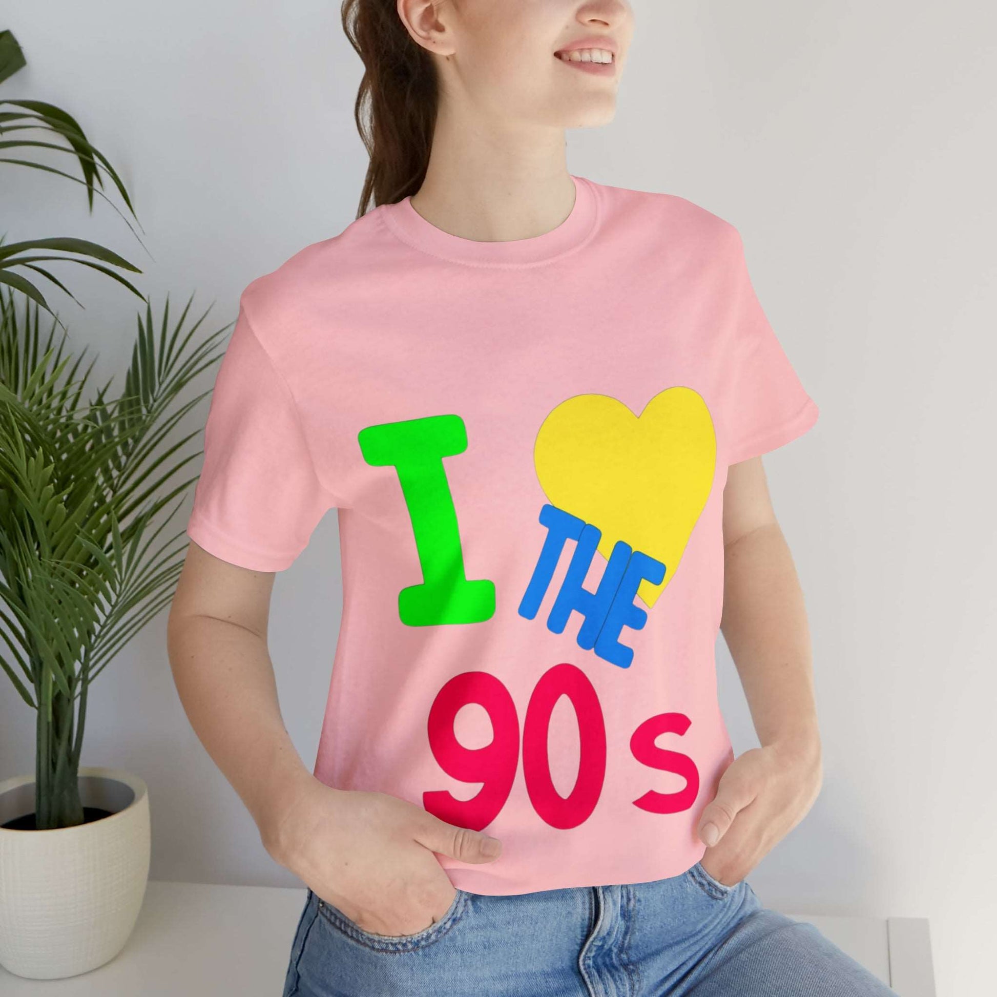 I LOVE THE 90S TSHIRT - Laser League Crafts