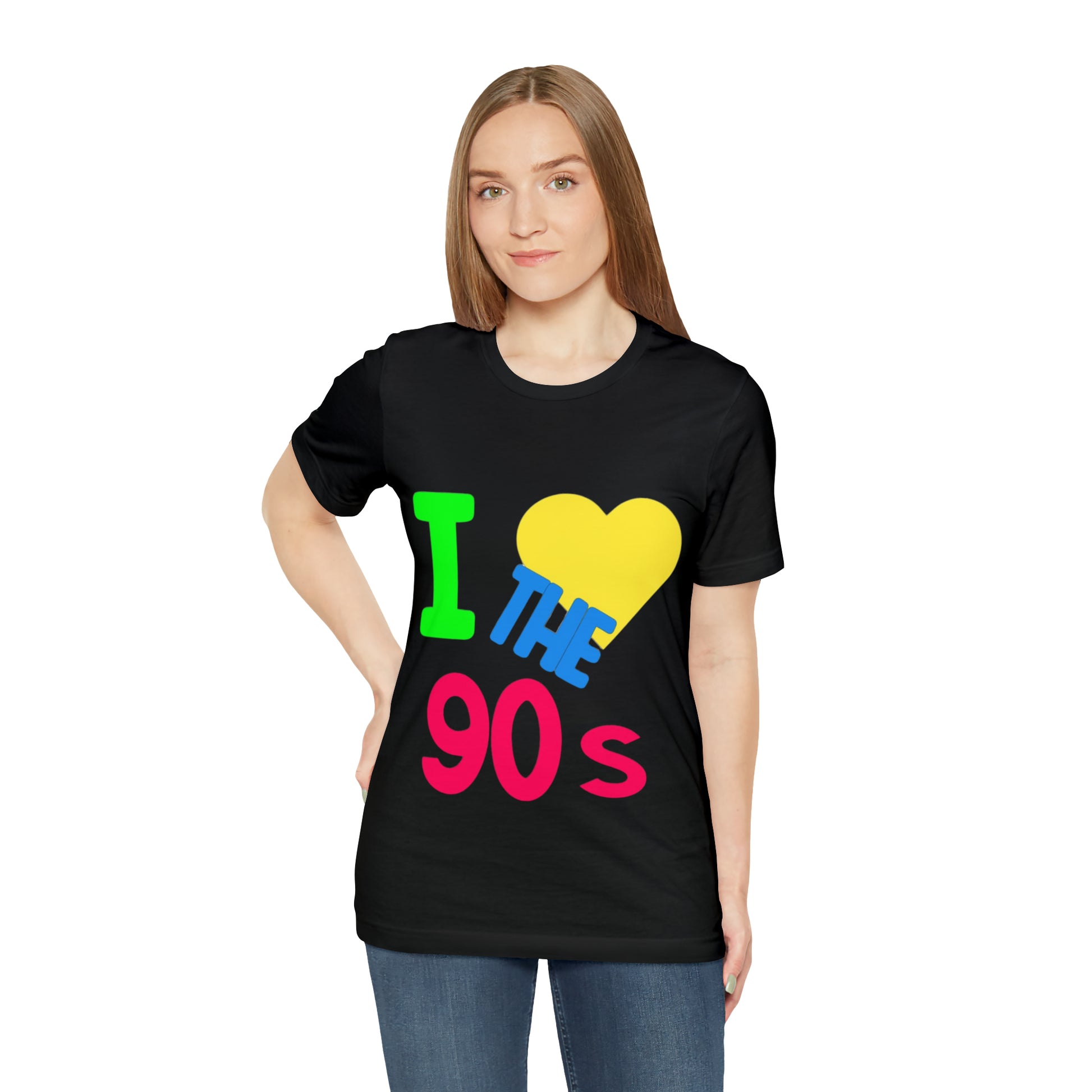 I LOVE THE 90S TSHIRT - Laser League Crafts