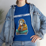 "Pawsitively Gaming" T-Shirt Pitbull - Laser League Crafts