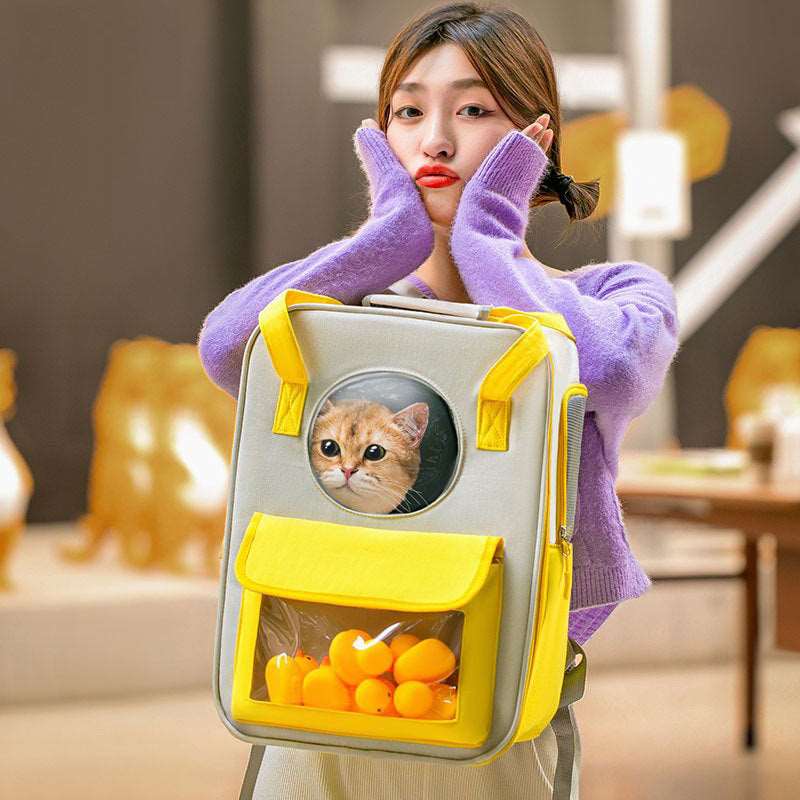 Breathable Pet Canvas Backpack - Laser League Crafts