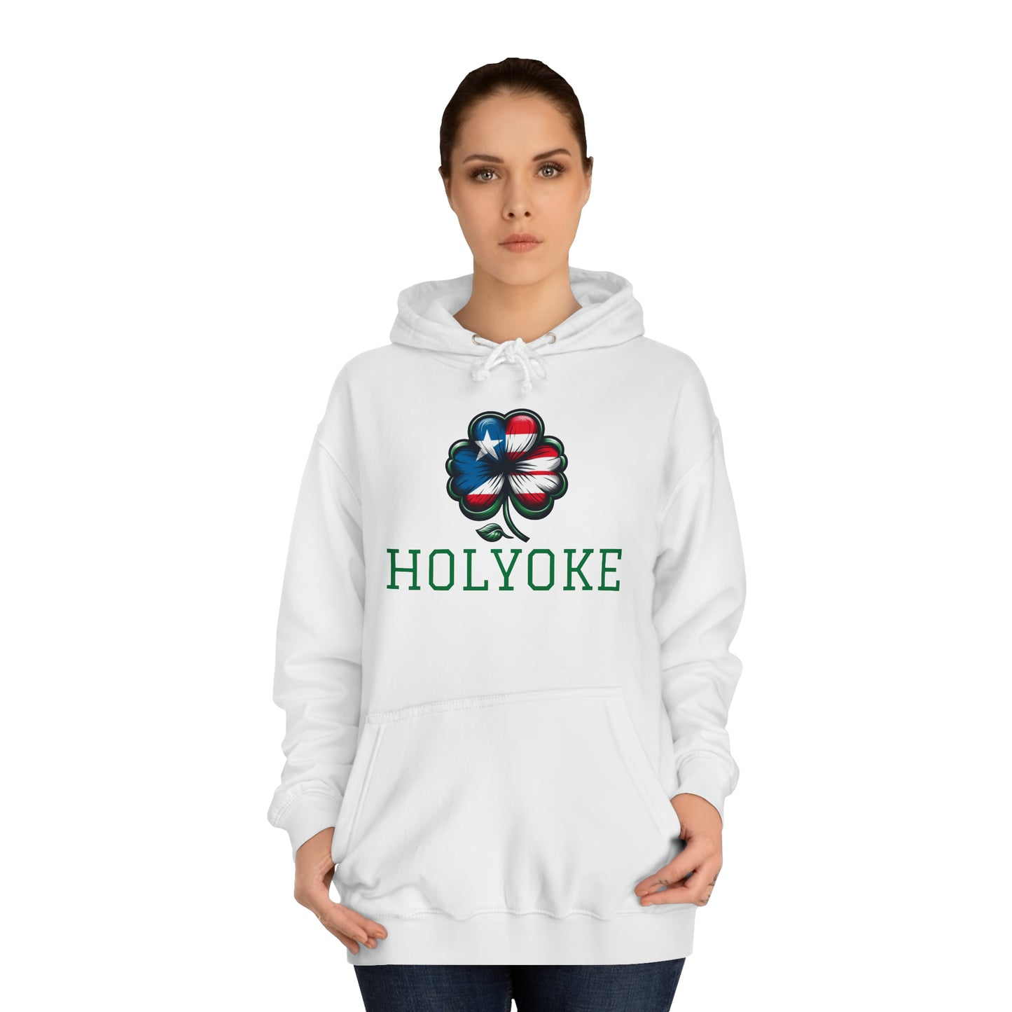 Cultural Fusion Clover Hoodie - Holyoke Parade Edition 🍀🌟