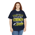 You're My Champion Softball T-Shirt - Laser League Crafts