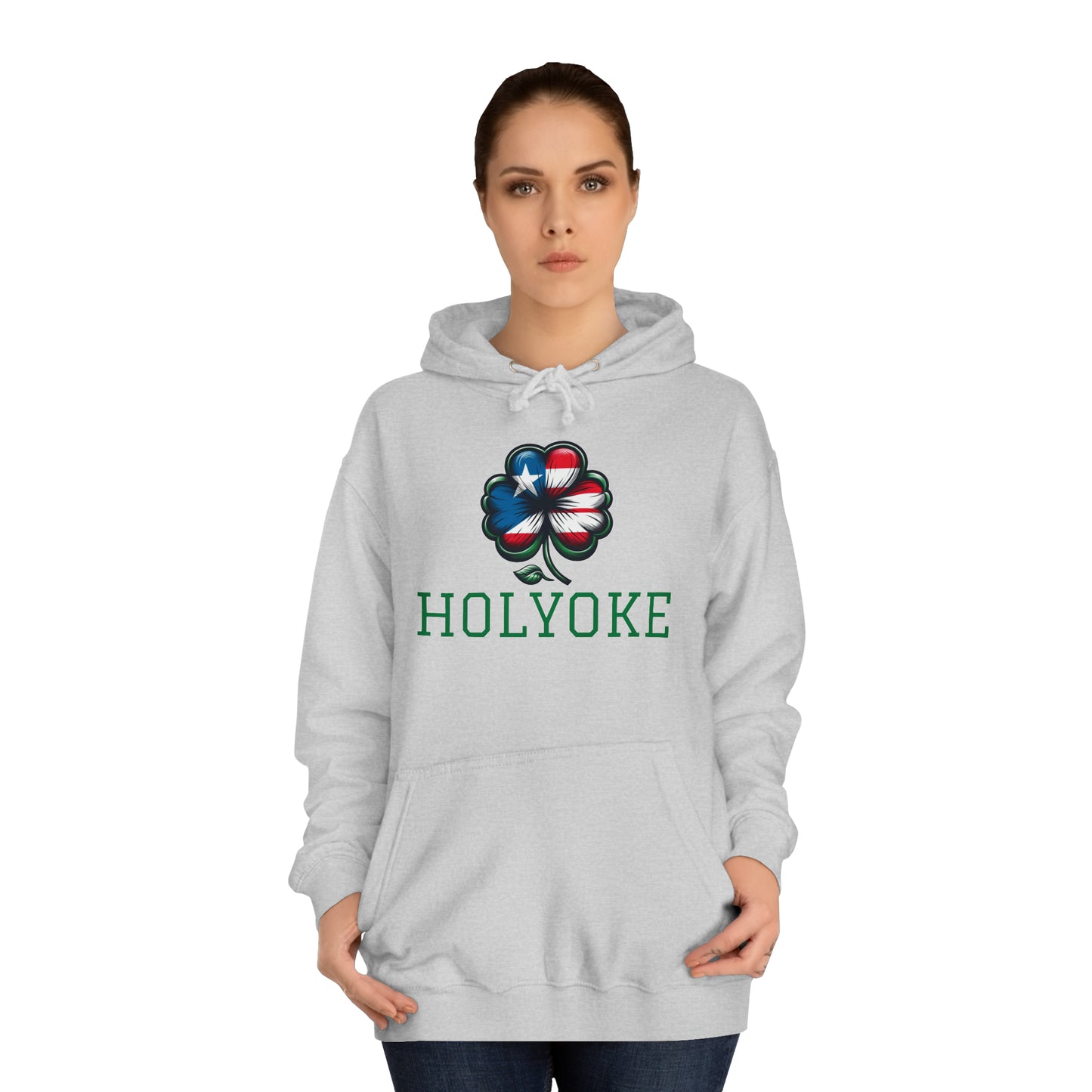 Cultural Fusion Clover Hoodie - Holyoke Parade Edition 🍀🌟