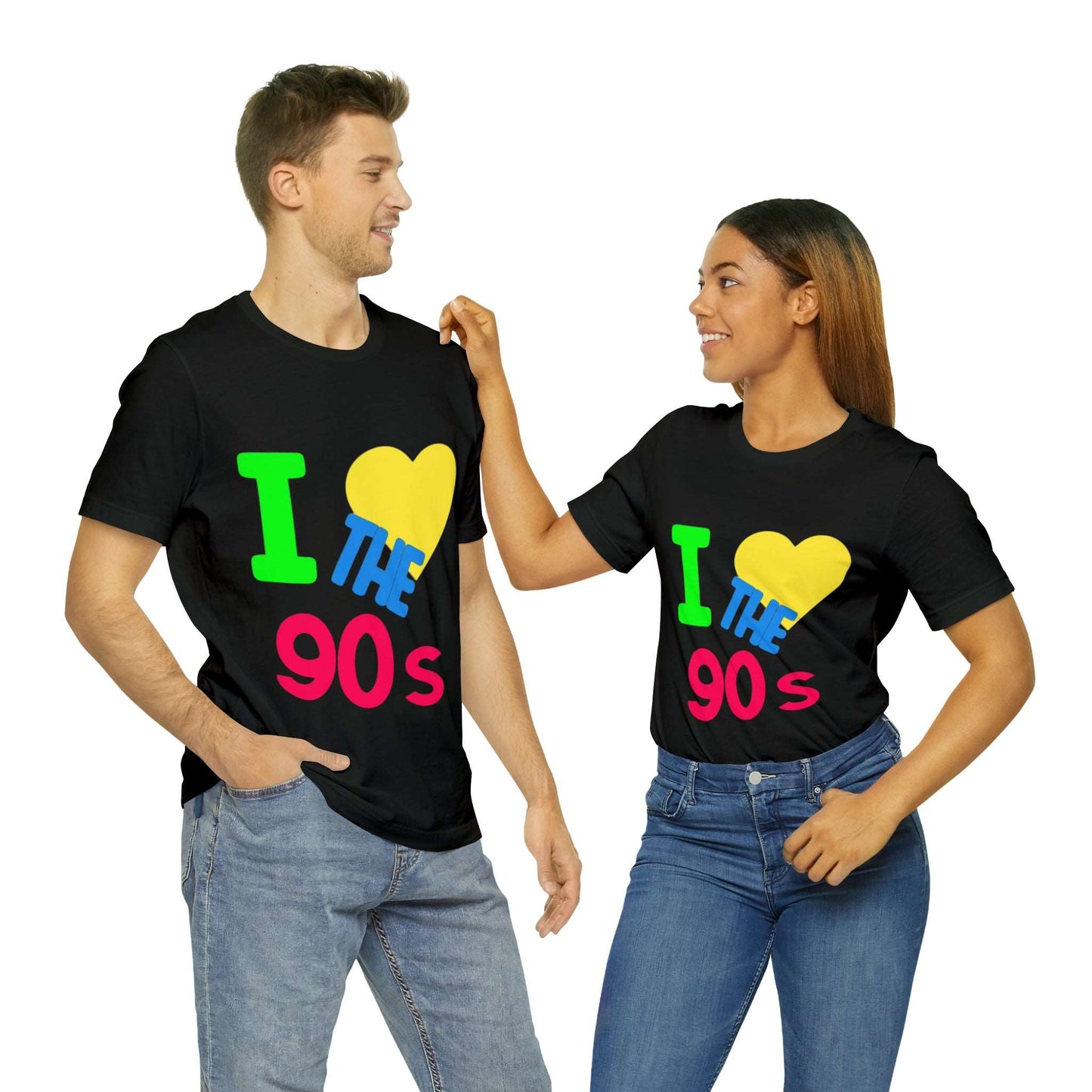 I LOVE THE 90S TSHIRT - Laser League Crafts